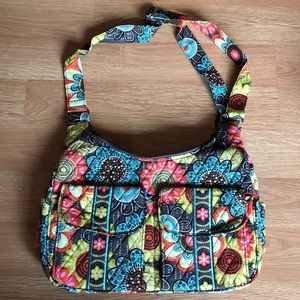 Vera Bradley crossbody in Flower Shower